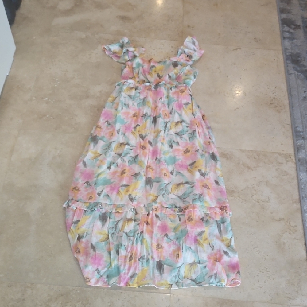 By The River Floral Dress